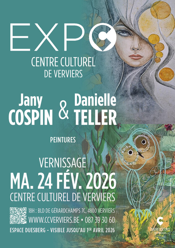 Expositions Jany Cospin & Danielle Teller