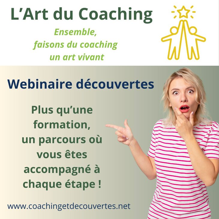 Conférences Webinaire Découvertes du Coaching