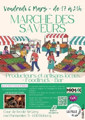 Loisirs Marché saveurs l Ecole Saint-Géry