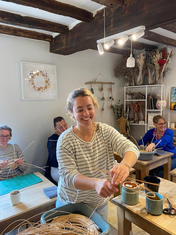 Stages,cours Atelier Vannerie Une parenthèse créative pour vous initier cette technique