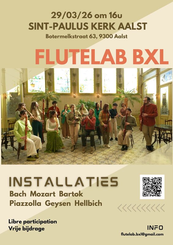 Concerts Concert Flutelab in Aalst