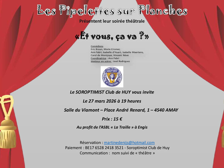 Spectacles Soirée théâtrale