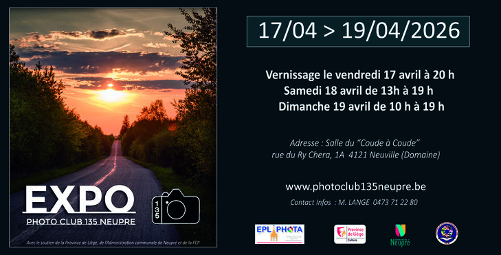 Expositions Exposition photos photo club Neupre