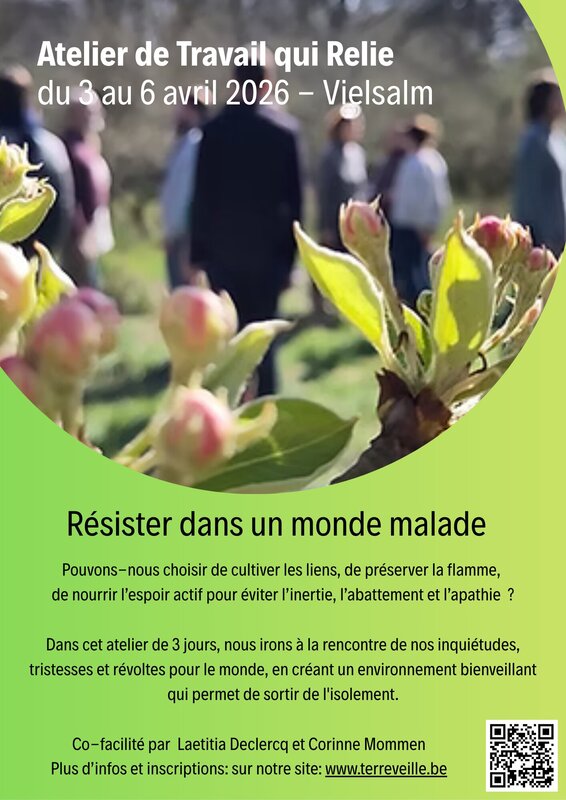 Stages,cours Résister dans monde malade