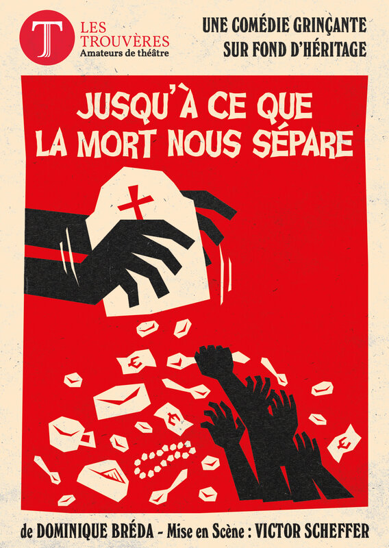 Spectacles Théâtre -  Jusqu à que mort nous sépare  Dominique Bréda