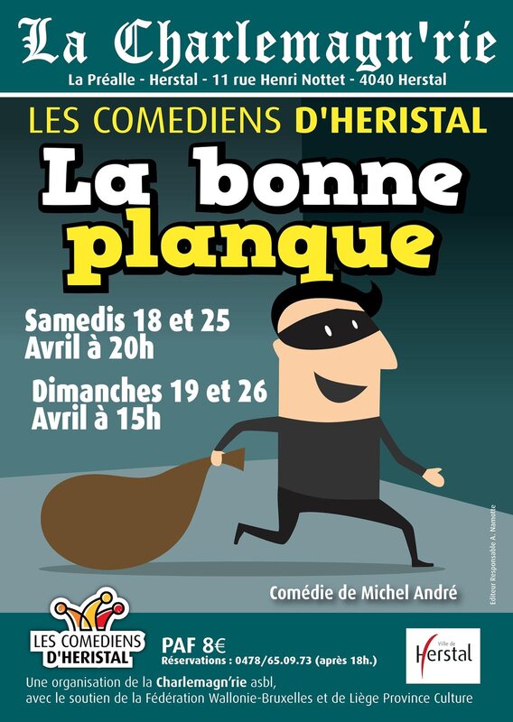 Spectacles Pièce théâtre : bonne planque 