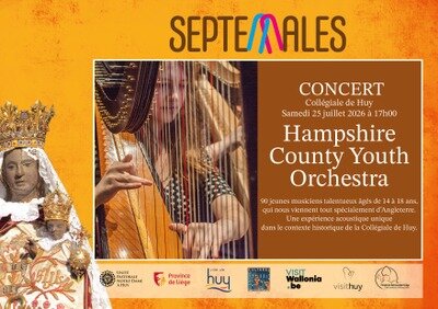 Concerts Septennales 2026 - Hampshire County Youth Orchestra - Collégiale