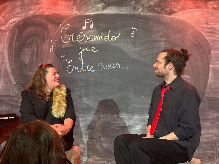 Spectacles Entre Nous, comédie musicale improvisée