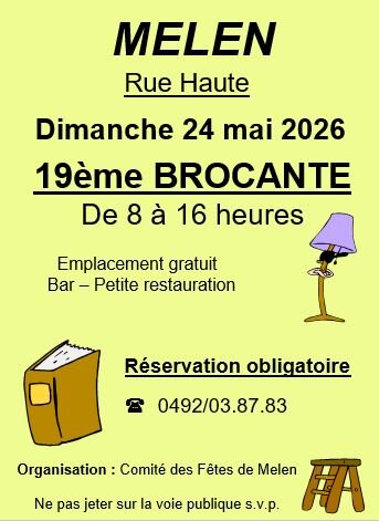  19ème Brocante Melen