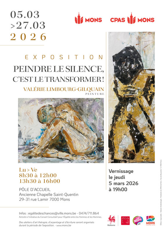 Expositions Vernissage l exposition  Peindre silence, c est transformer de Vali