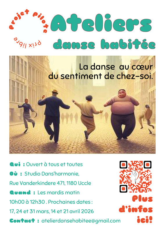 Stages,cours Ateliers Danse Habitée