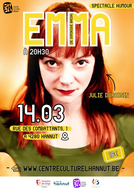 Spectacles Emma Dominique Breda)