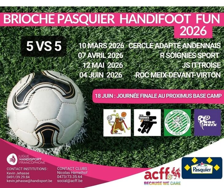 Loisirs Brioche Pasquier Handifoot