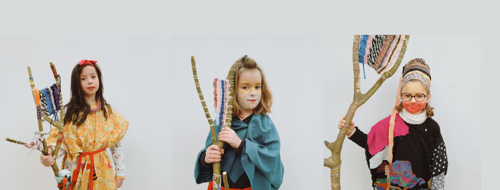 Stages,cours Land & création costume printanier