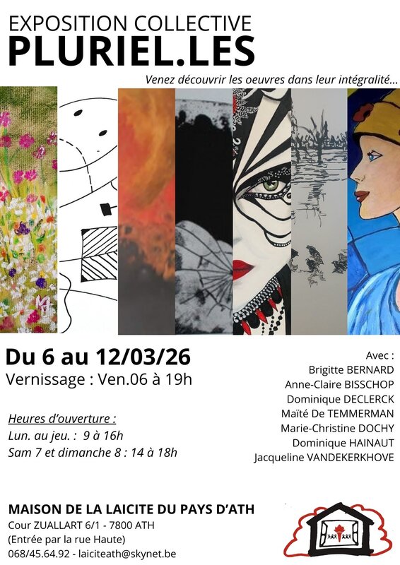 Expositions Exposition collective Pluriel.les