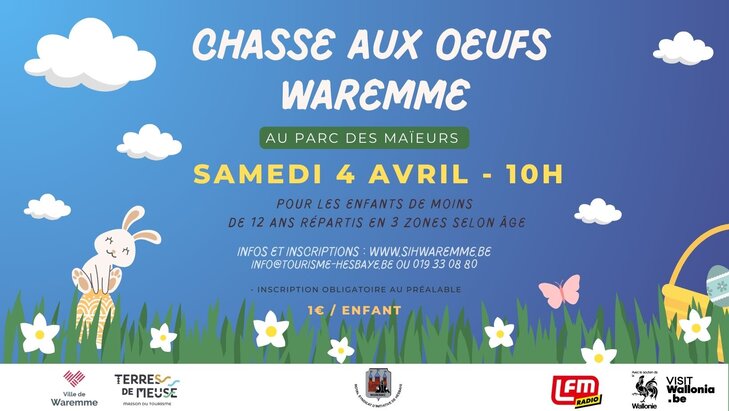 Loisirs Chasse oeufs Waremme