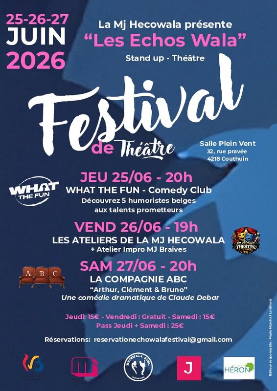 Spectacles Les Echos Wala - Festival Théâtre