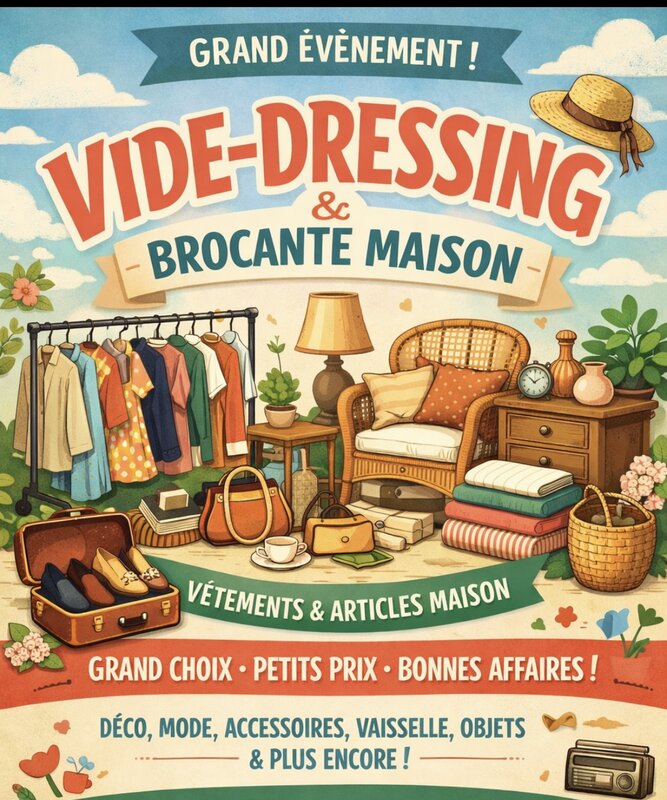  Brocante , article marque ,