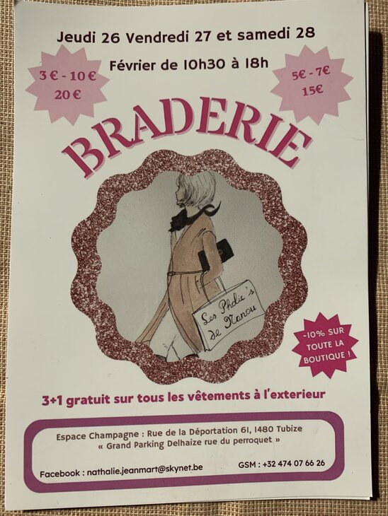  Braderie la boutique  Les Pholie s Nanou 