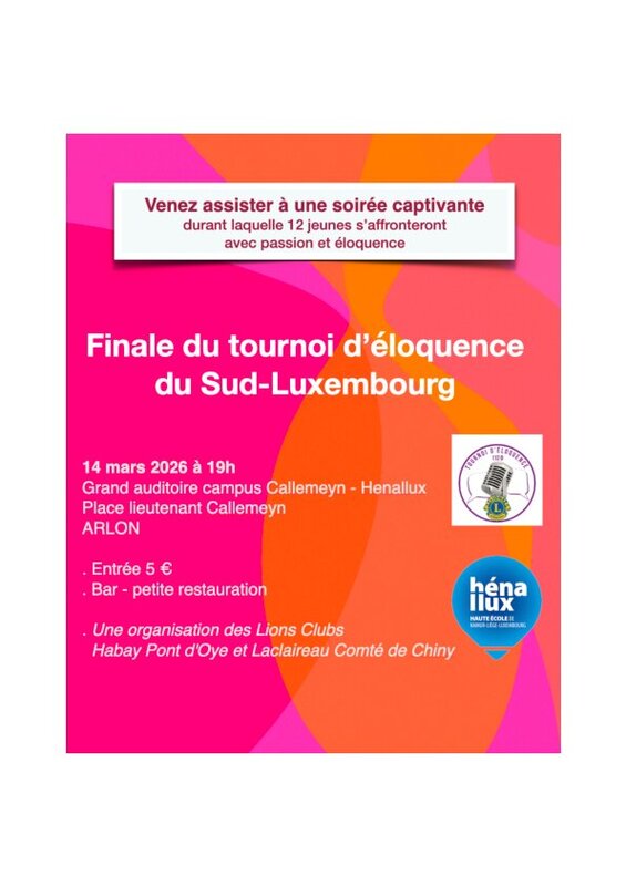 Spectacles Tournoi d éloquence