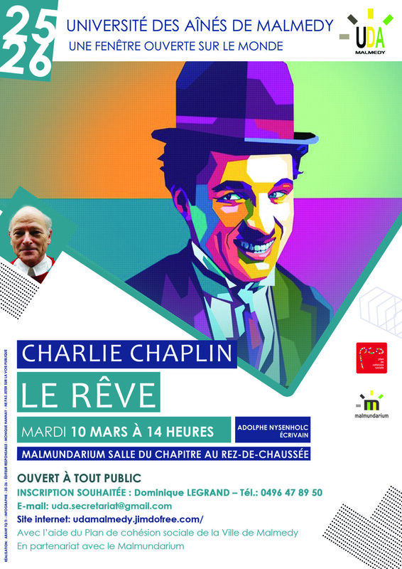Conférences Charlie Chaplin. Rêve