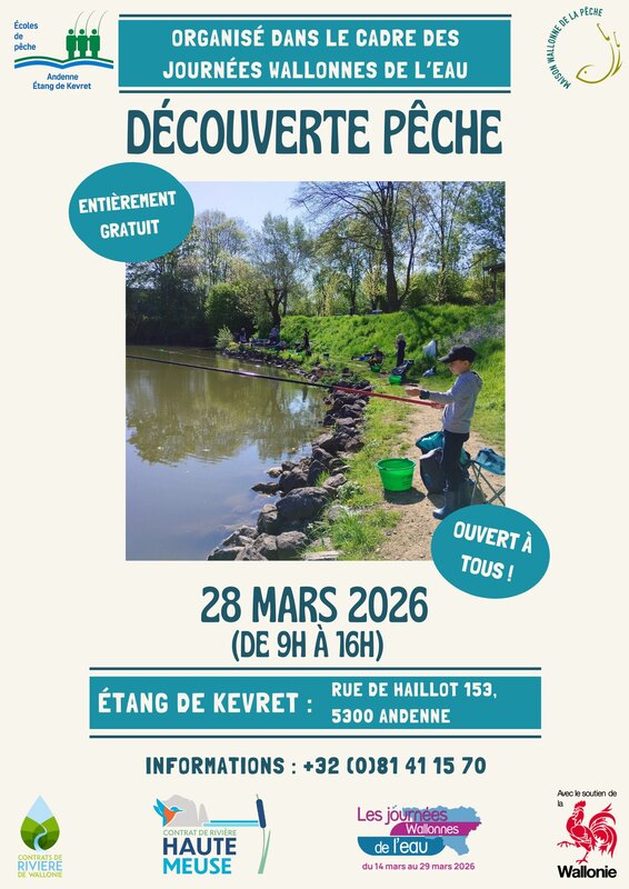 Stages,cours Initiation la pêche