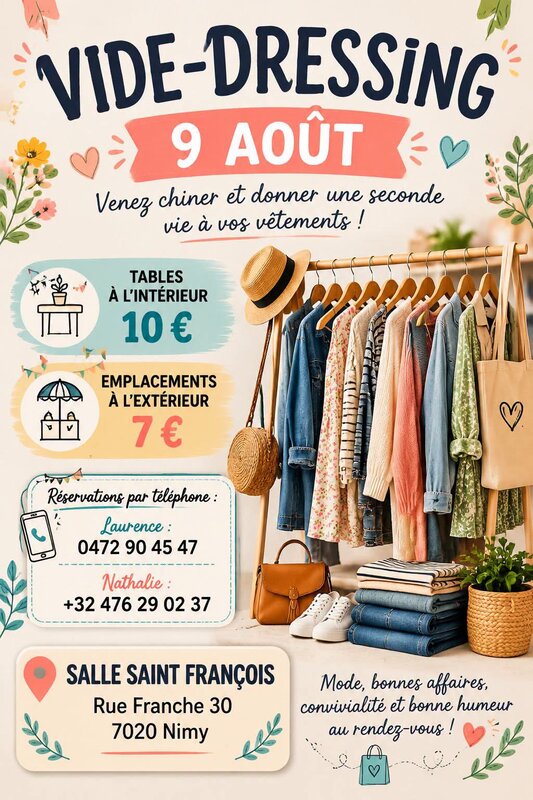 Loisirs Vide dressing