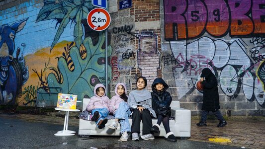 Expositions Vernissage exposition  Portraits familles  - OPEN CP