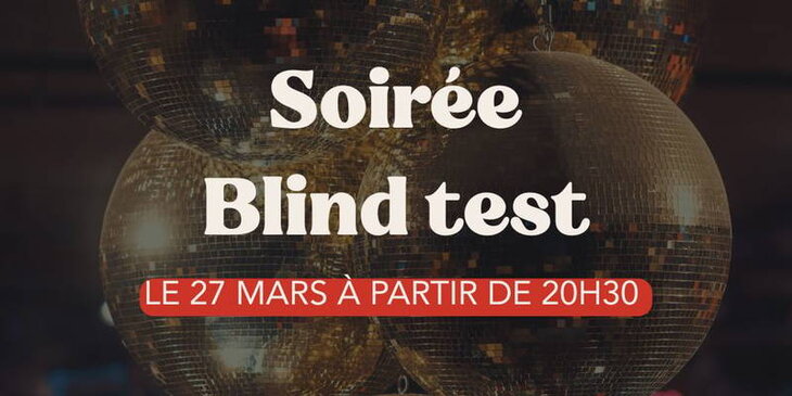 Soirées Soirée Blind test