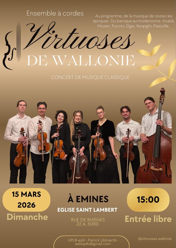 Concerts Virtuoses Wallonie