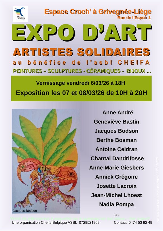 Expositions Expo d Art - Artistes Solidaires
