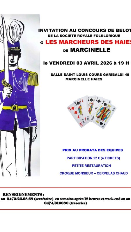 Loisirs Concours belote