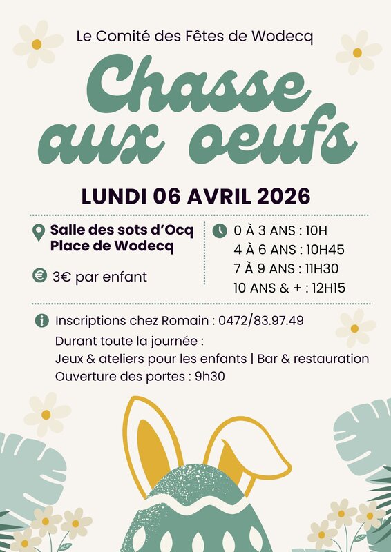 Loisirs Chasses oeufs