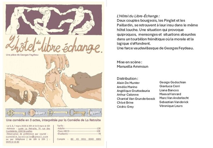 Spectacles L’Hôtel Libre Échange