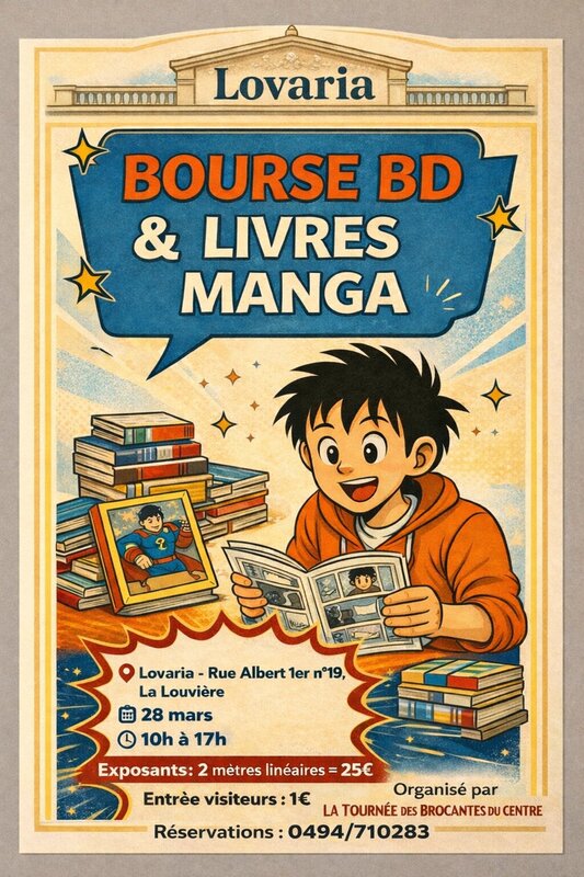Loisirs Bourse livre manga