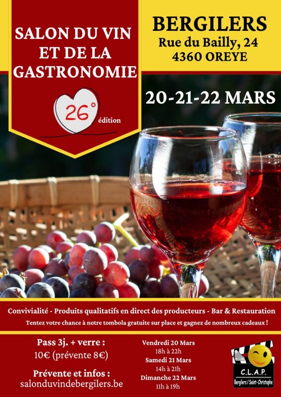 Loisirs Salon Vin de Gastronomie Bergilers - 26ème édition