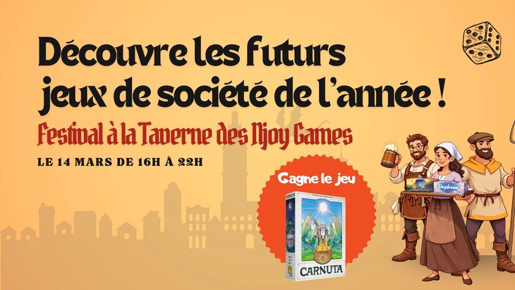 Loisirs Festival la Taverne : Découvrez pépites l année jeux société