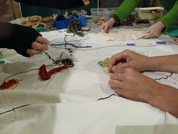 Stages,cours Territoires brodés