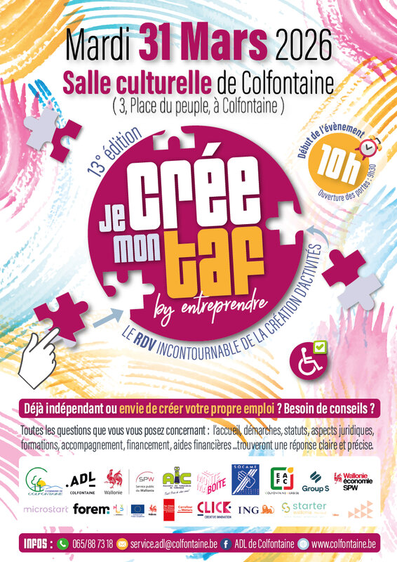 Conférences Je crée Taf Entreprendre 