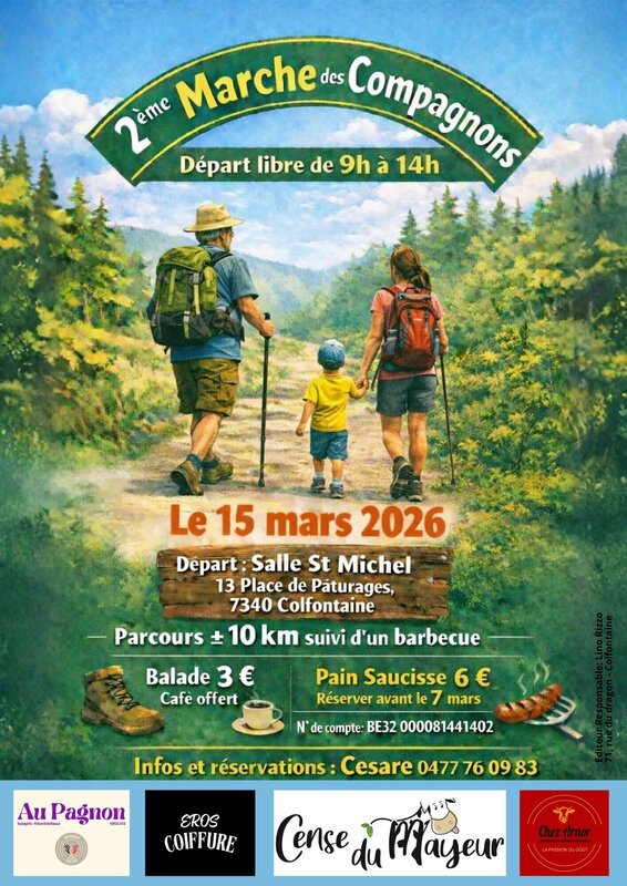 Loisirs 2ème marche compagnons Saint-Michel