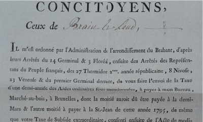 Conférences Nous étions français (1795-1815)