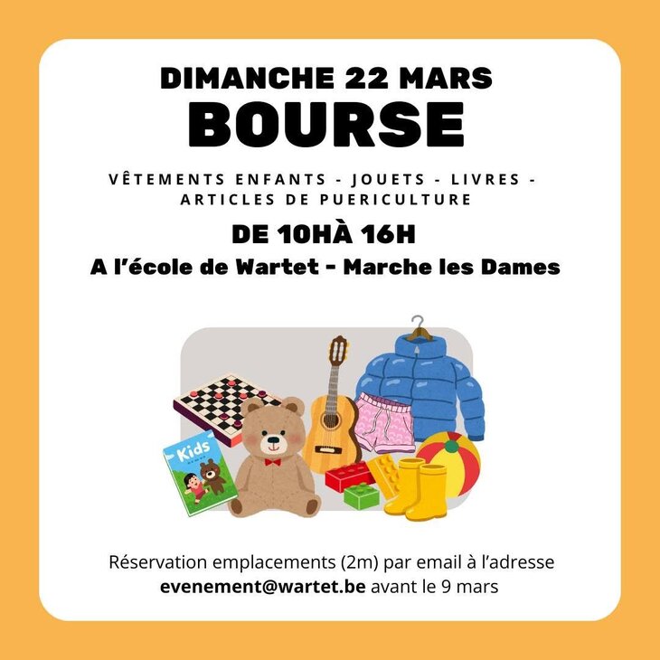 Loisirs Bourse jouets vêtements