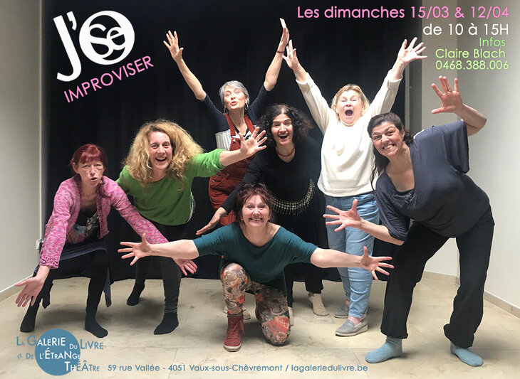Stages,cours J Ose Improviser