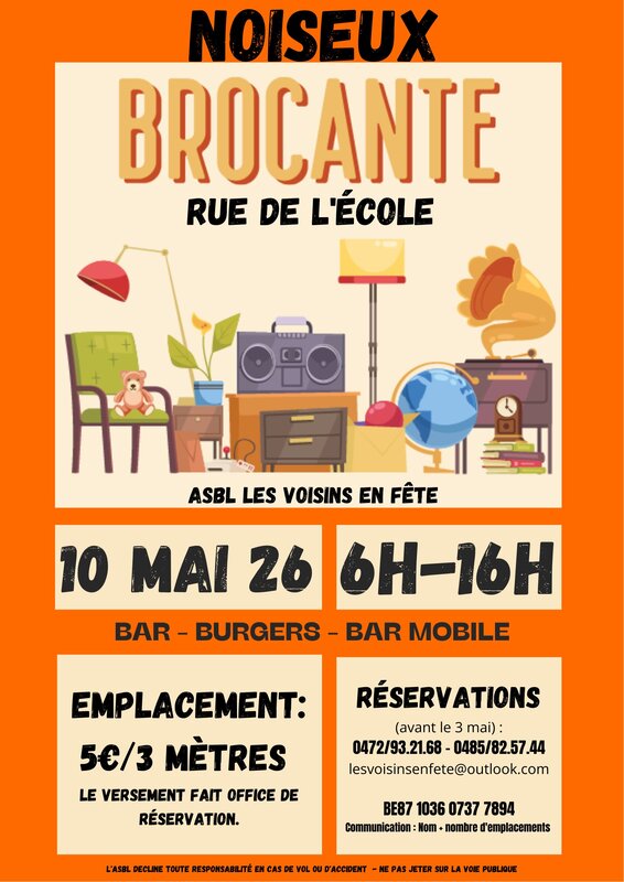  Brocante la de l Ecole - Noiseux