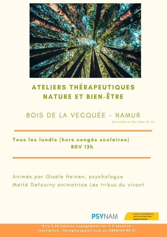 Stages,cours Atelier thérapeutique nature bien-être