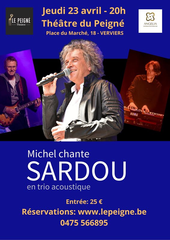 Concerts Concert:  Michel chante Sardou  trio