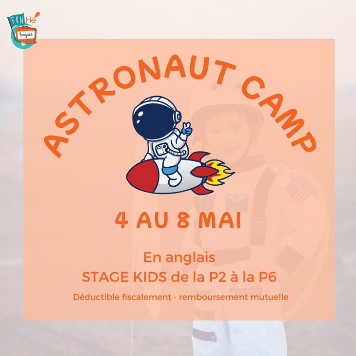 Stages,cours Stage printemps pour enfants- Astronaut Camp anglais