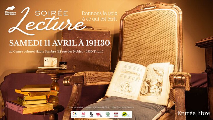 Conférences Soirée lecture