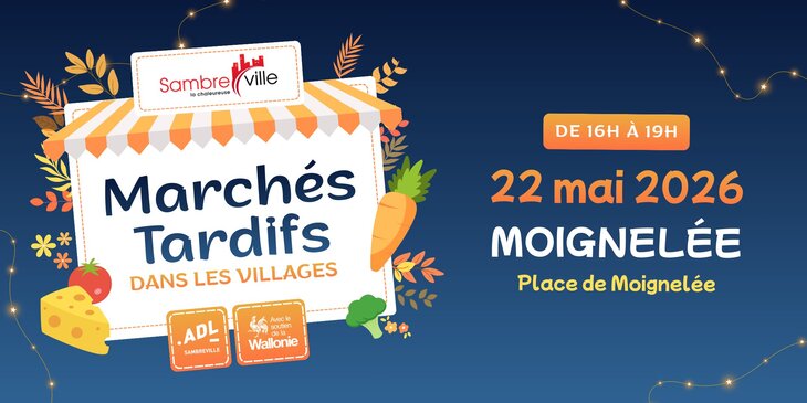 Loisirs Marché tardif dans villages