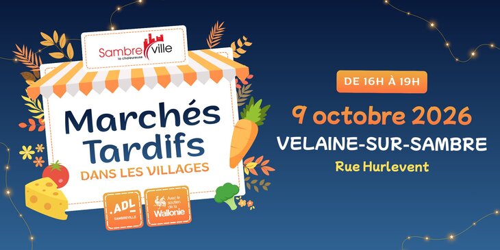 Loisirs Marché tardif dans villages